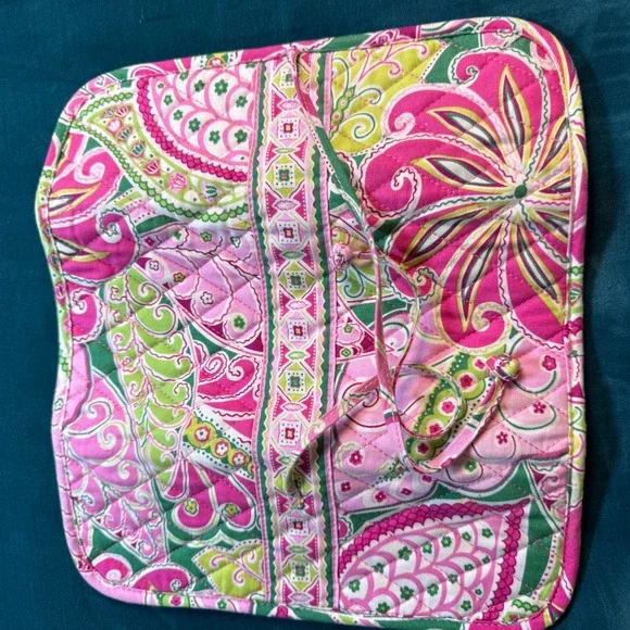Vera Bradley Purple Paisley Crossbody Wallet Organizer Bag Lot of 3 Bundle Quilt - Picture 5 of 16